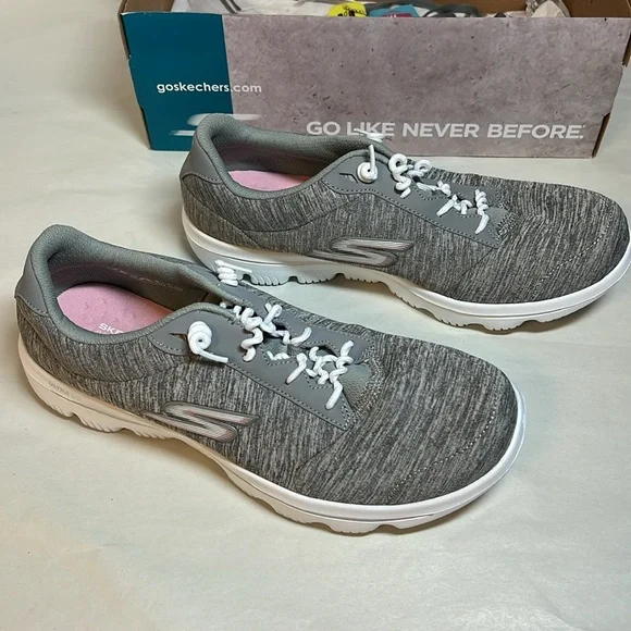Sketchers women’s Go Walk Evolution Ultra 15756W/Gray size 9 - Picture 5 of 9